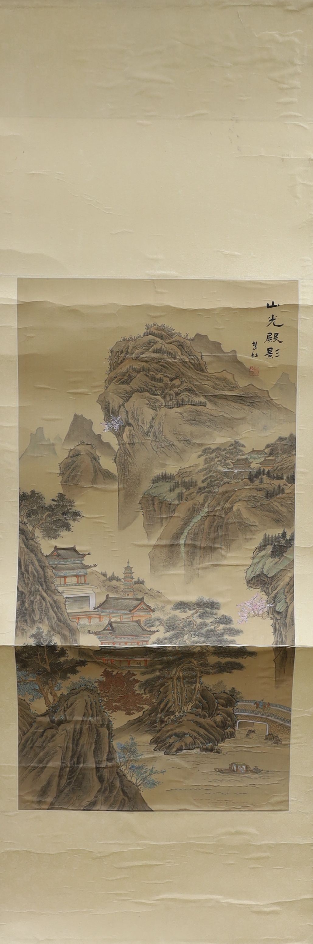 A 19th / 20th century Chinese scroll painting